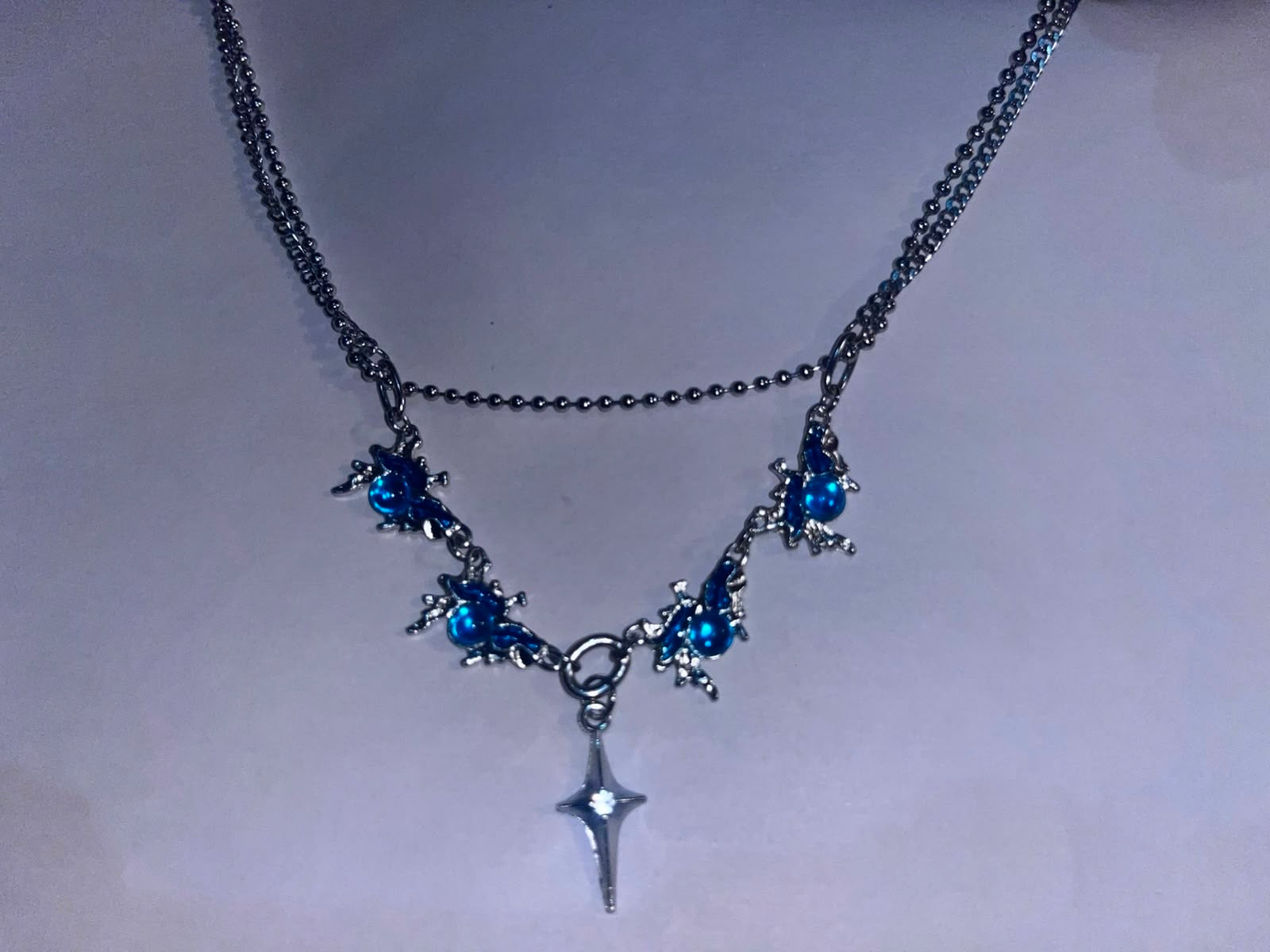 Spike necklace